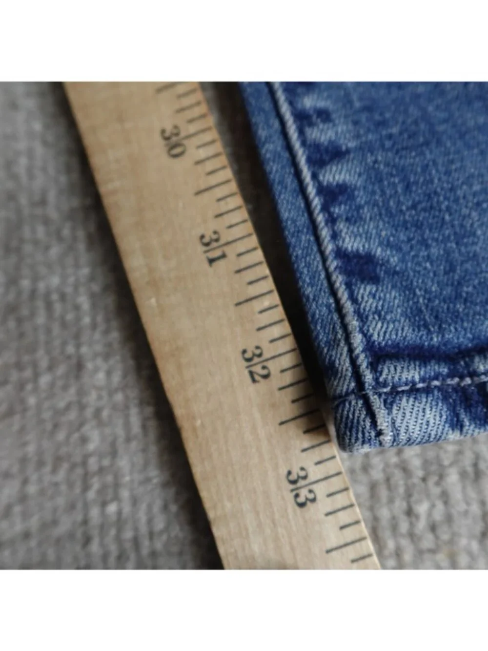 Levi's 511 Mens Jeans 36 x 33 Blue Zip Fly Flex Premium Big E NEW